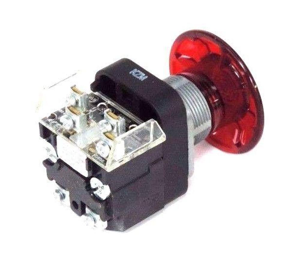 NIB ALLEN BRADLEY 800T-FXJP16RA2 ILLUMINATED PUSH BUTTON SER T 800TFXJP16RA2