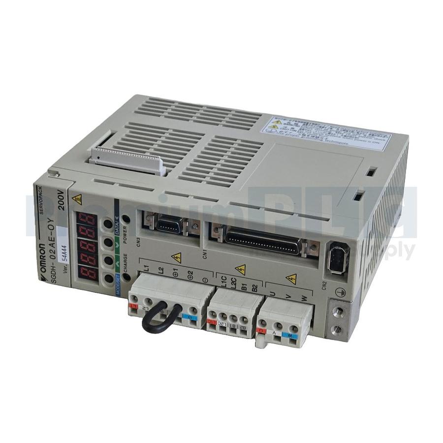 Used PARTS OMRON YASKAWA SGDH-02AE-OY SIGMA-II SERVOPACK AC SERVO DRIVE SGDH-02AE-0Y