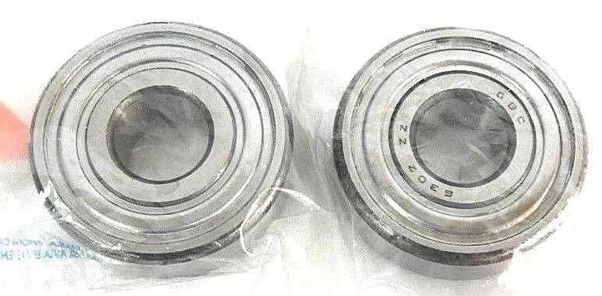 LOT OF 2 NEW GBC 6302-2Z BALL BEARINGS 63022Z
