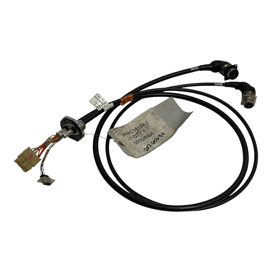 Used ABB 3HAC14139-1 Robot Motor Harness Cable Axis 5 IRB 6400R IRC5 003821370 OEM