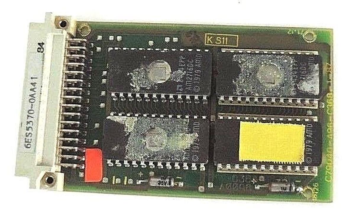 Used SIEMENS 6ES5370-0AA41 MEMORY SUBMODULE EPRO 6ES5-370-0AA41