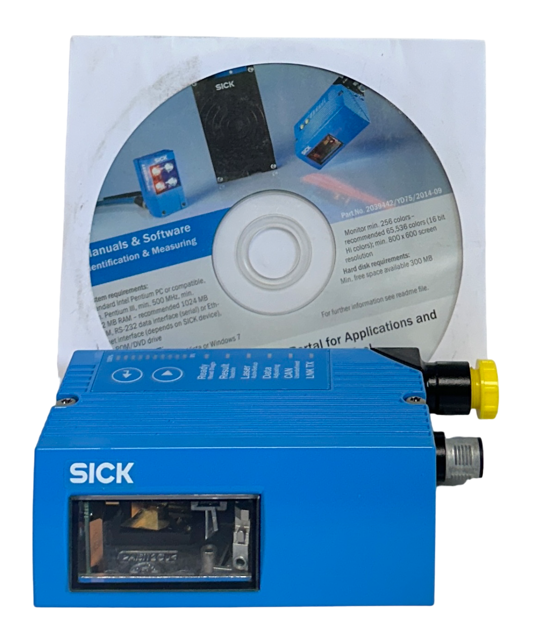 Used NEW SICK CLV630-1831S01 / 1056132 FIXED MOUNT BARCODE SCANNER CLV63x 18-30V NSNP