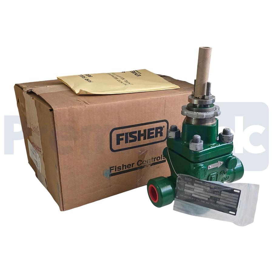 Used Fisher Type EZ 1" easy-e Globe Stem Control Valve Body STL CL600/1500PSI CWP NEW