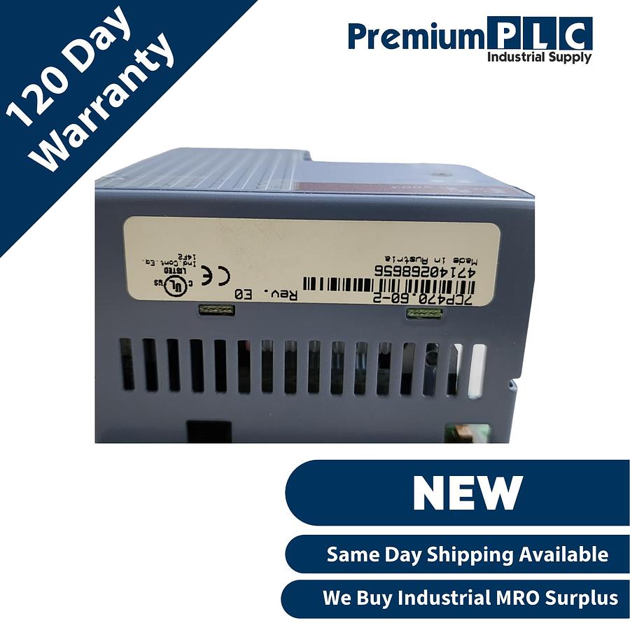 Used NEW B&R 7CP470.60-2 REV. E0 2003 CPU MODULE 24VDC 350kB SRAM, 512kB FlashPROM