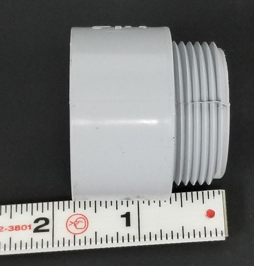 BOX OF 40 NEW PW EAGLE 60060125 TERM. ADAPTER 1-1/4 IN UL