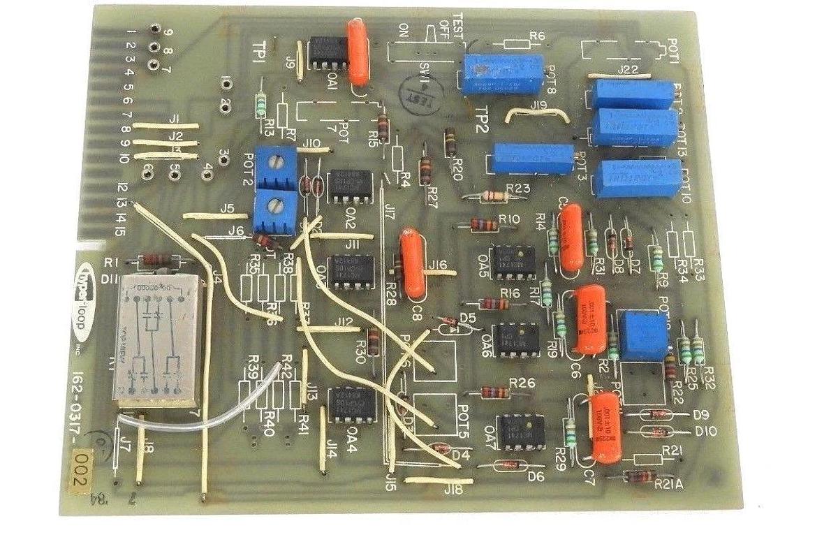 Used HYPER LOOP 162-0317-002 AMPLIFIER CARD 1620317002