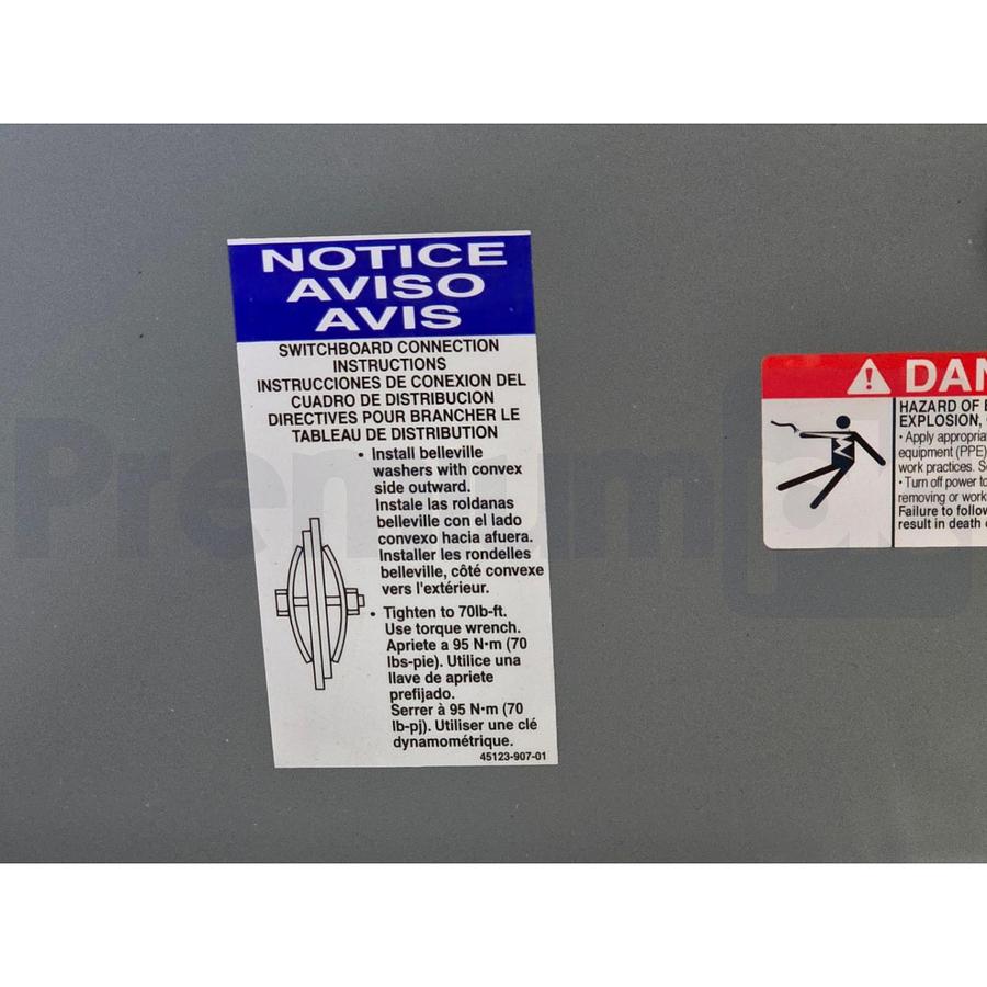 Used Square D COF2540G48PGE I-Line II Feeder Busway Straight 600VAC 4000A 3Ph 4W NEW