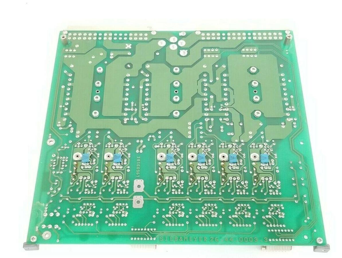 Used SIEB & MEYER 26.44.0003.3 SERVO CONTROLLER BOARD B950318E 264400033