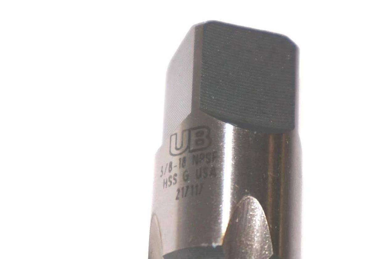 Used NEW UNION BUTTERFIELD 1010590 STRAIGHT PIPE TAP 1592 3/8 18 NPSF