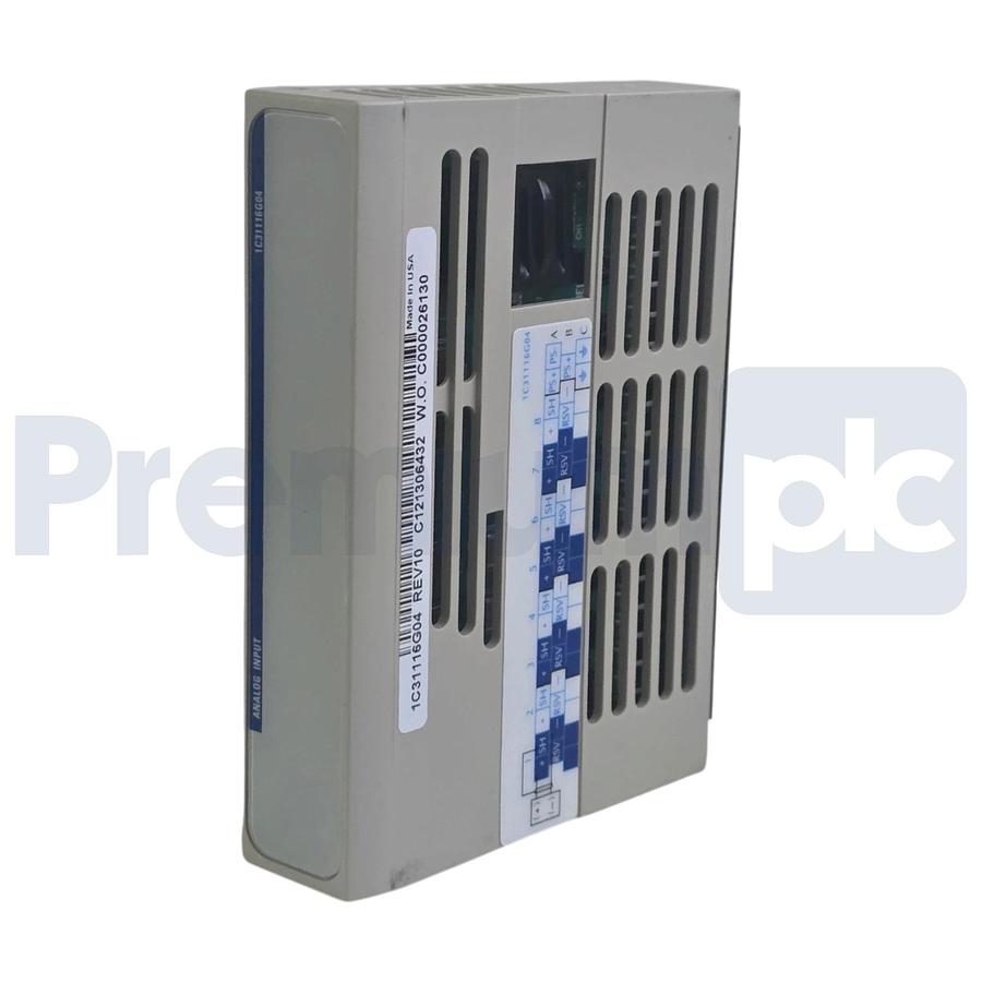 Used Emerson Westinghouse 1C31116G04 Ovation DCS 8-Ch Analog Voltage Input Module NEW