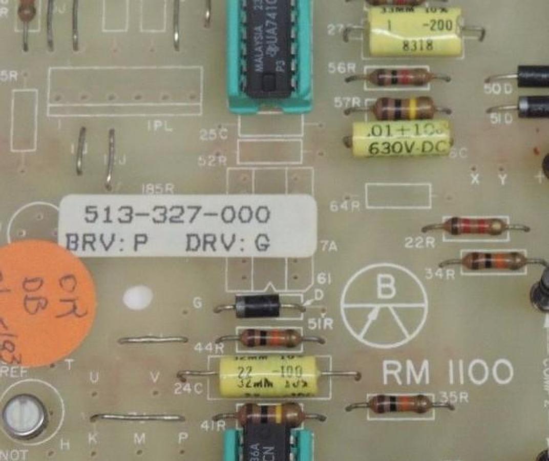 Used BURTON 513-327-000 CONTROL BOARD BRV: P DRV: G RM 1100 513327000