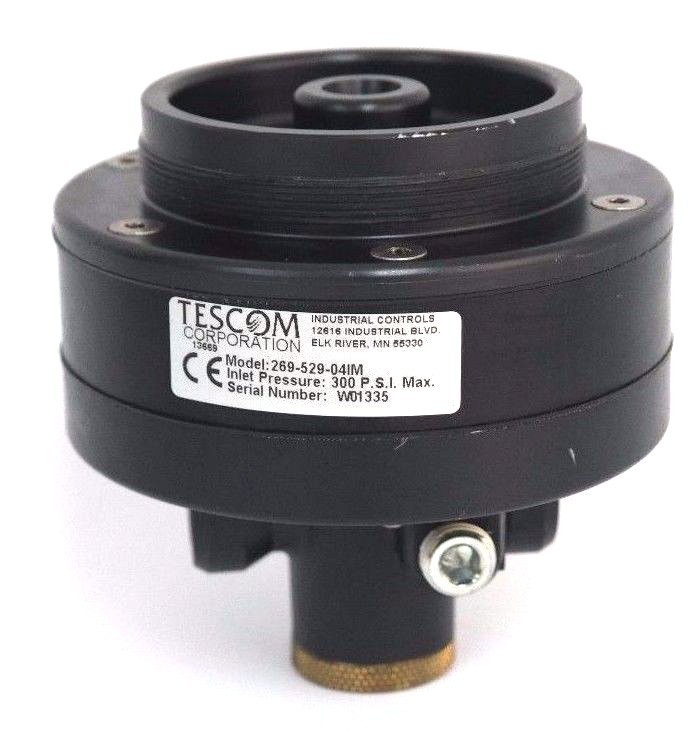 Used NEW TESCOM 269-529-04IM FLOW BOOSTER 26952904IM INLET PRESSURE: 300 PSI