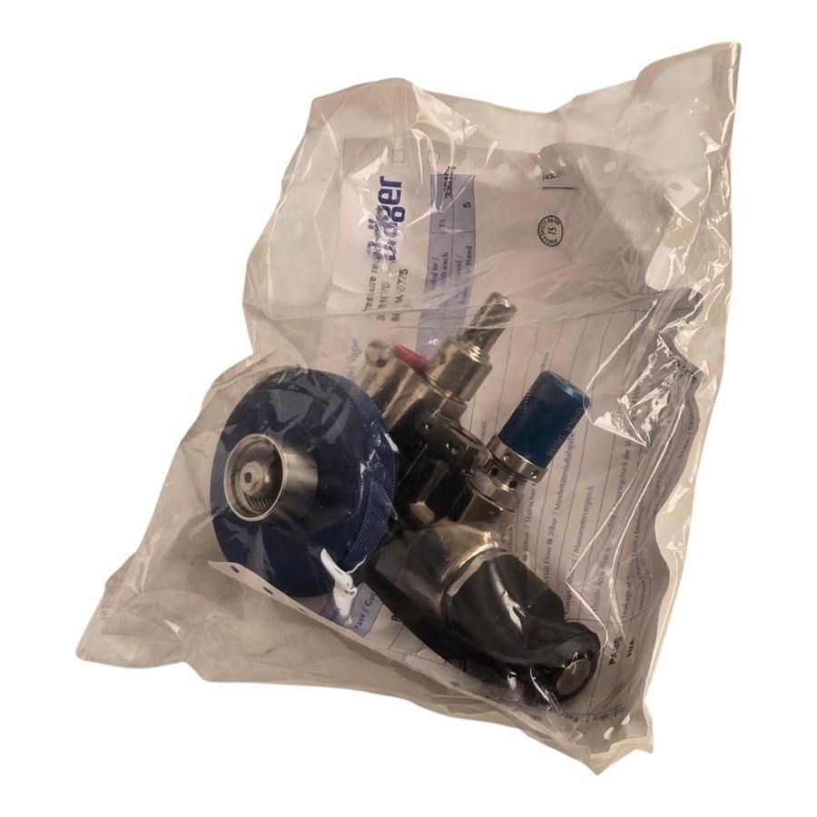Used Drager Draeger 3361674 | BRNA-6775 Pressure Reducer Assembly 4500 PSI NFPA 2013