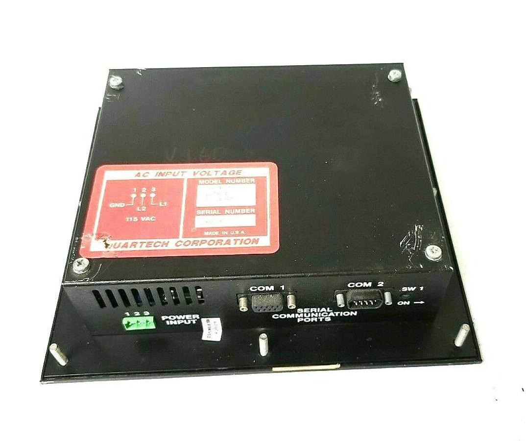 Used QUARTECH 9900-AC-AB-3 OPERATOR PANEL SLC-500/DF1 32K STD RAM V1.60 9900ACAB3