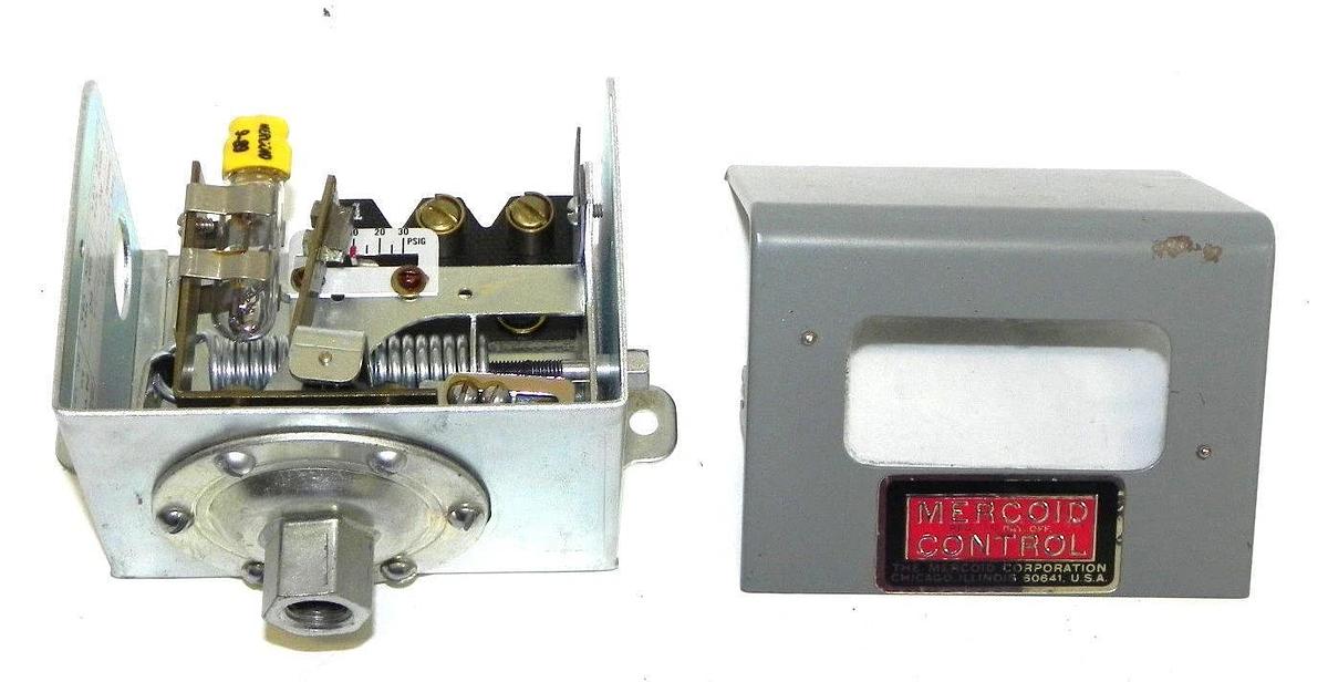 Used MERCOID CONTROL AP-89-37 PRESSURE SWITCH AP8937