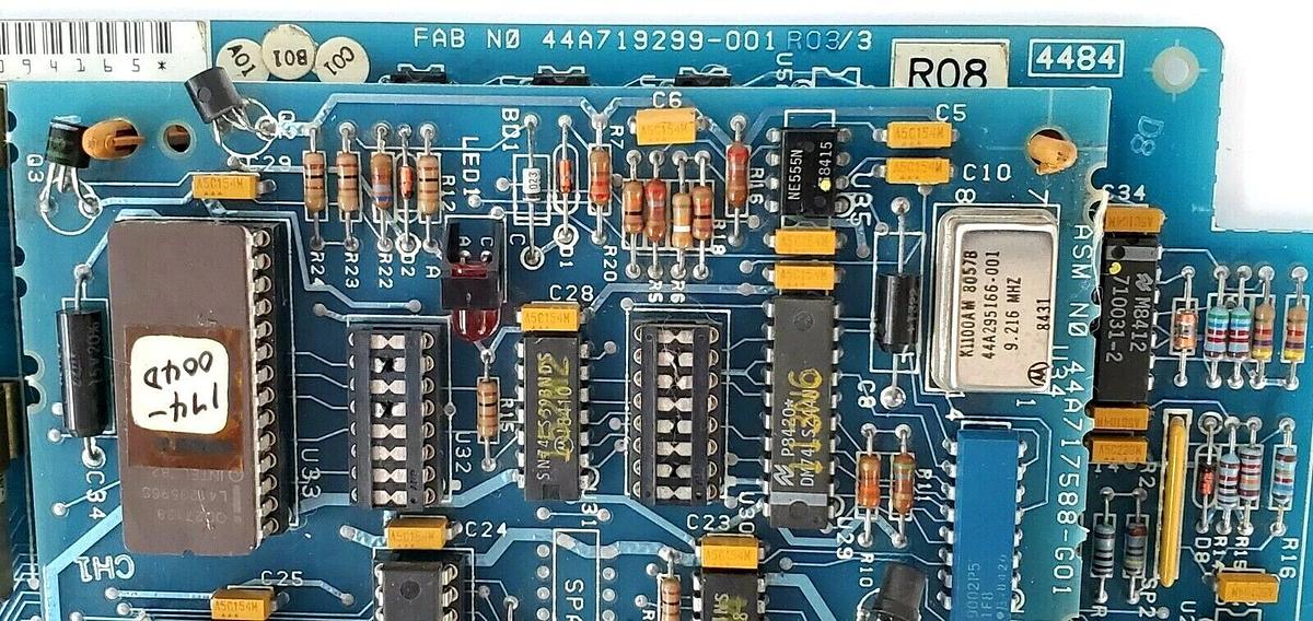 Used GE FANUC IC600YB944D PC BOARD 44A717587-G01 W/ 44A717588-G01 MEMORY BOARD