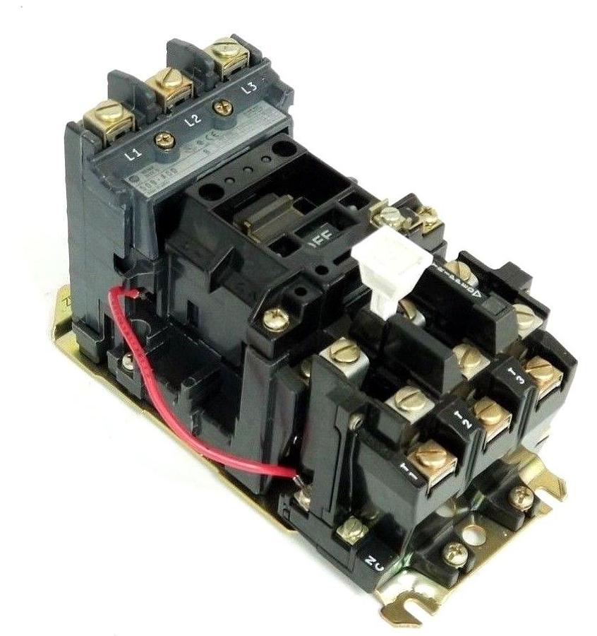 Used ALLEN BRADLEY 509-AOD NON-REVERSING STARTER SER. B W/ 42185-800-01 RELAY 509-A0D