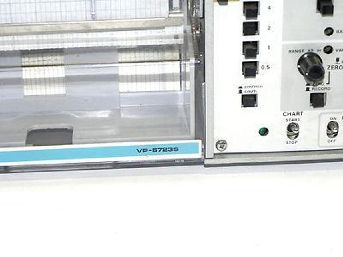 Used SOLTEC VP-6723S 2 PEN PORTABLE CHART RECORDER VP6723S