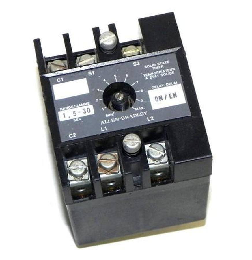 Used NEW ALLEN BRADLEY 700-PSCA1 SOLID STATE TIMING MODULE SERIES A 700PSCA1