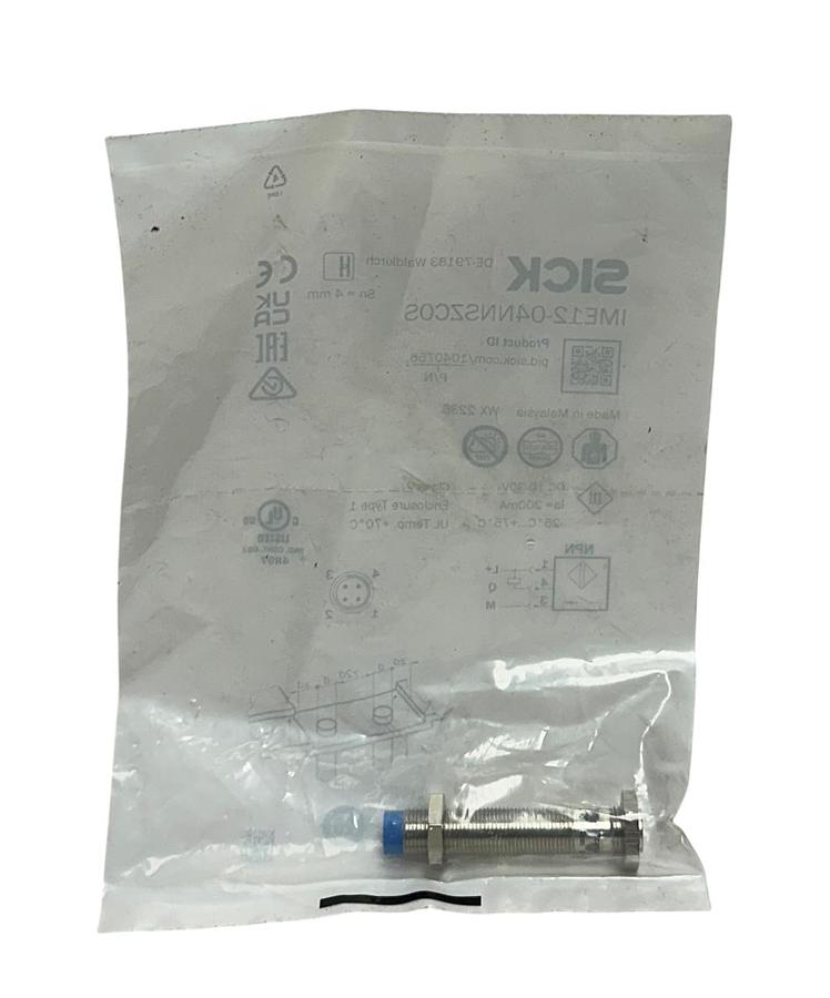 SICK IME12-04NNSZCOS / 1040756 INDUCTIVE PROXIMITY SENSOR 10-30VDC 200mA NSFS