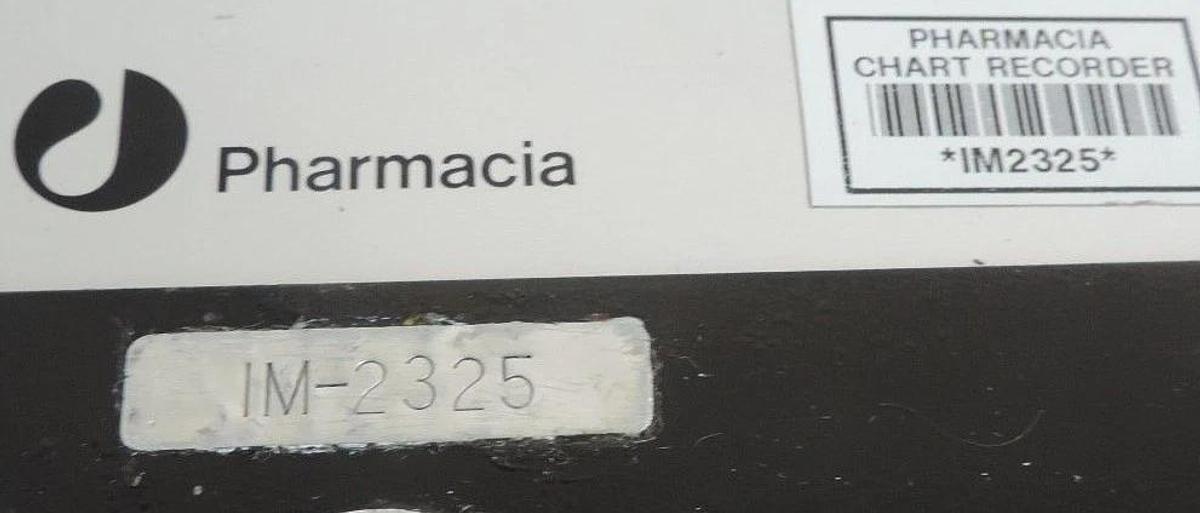 Used PHARMACIA IM-2325 CHART RECORDER TYPE: BD 40, NO. EV 40-866234