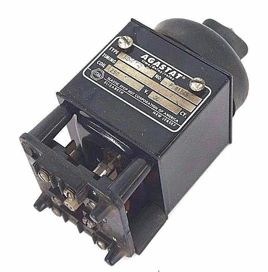 Used AGASTAT ND-21-Q TIMING RELAY 250V ND21Q