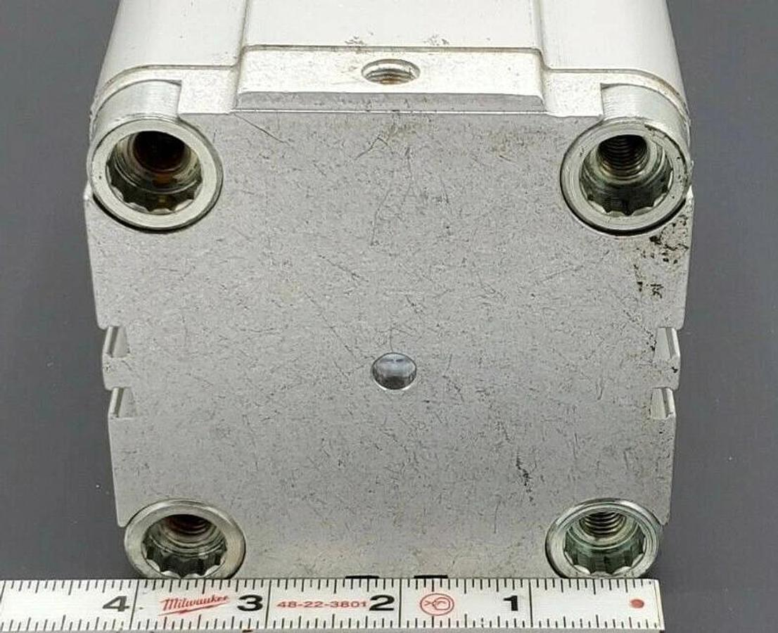 Used FESTO ADVU-80-100-A-P-A COMPACT CYLINDER 80MM BORE X 100MM STROKE ADVU80199APA