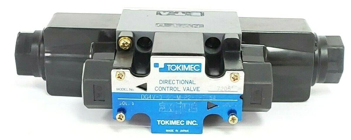 Used NEW TOKIMEC DG4V-3-6C-M-P2-T-7-54 DIRECTIONAL CONTROL VALVE A100, DG4V36CMP2T754