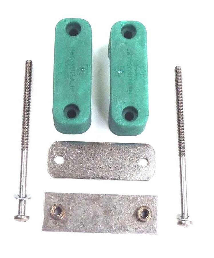 Used LOT OF 2 NIB STAUFF SP6483PPDPAS/SS PLASTIC SUPPORT MOUNTS SP6483PPDPASSS