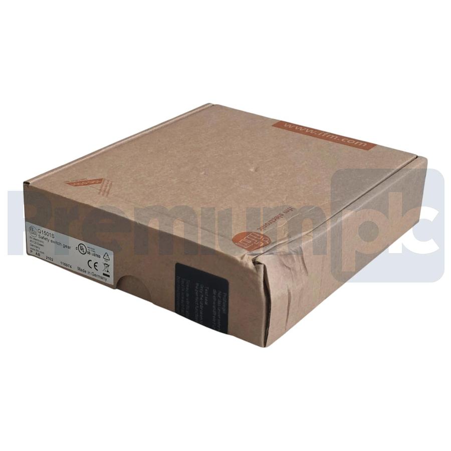 IFM Efector G1501S Safety Switch Gear / Safety Relay In 24VDC, 6A @ 250VAC NSFS