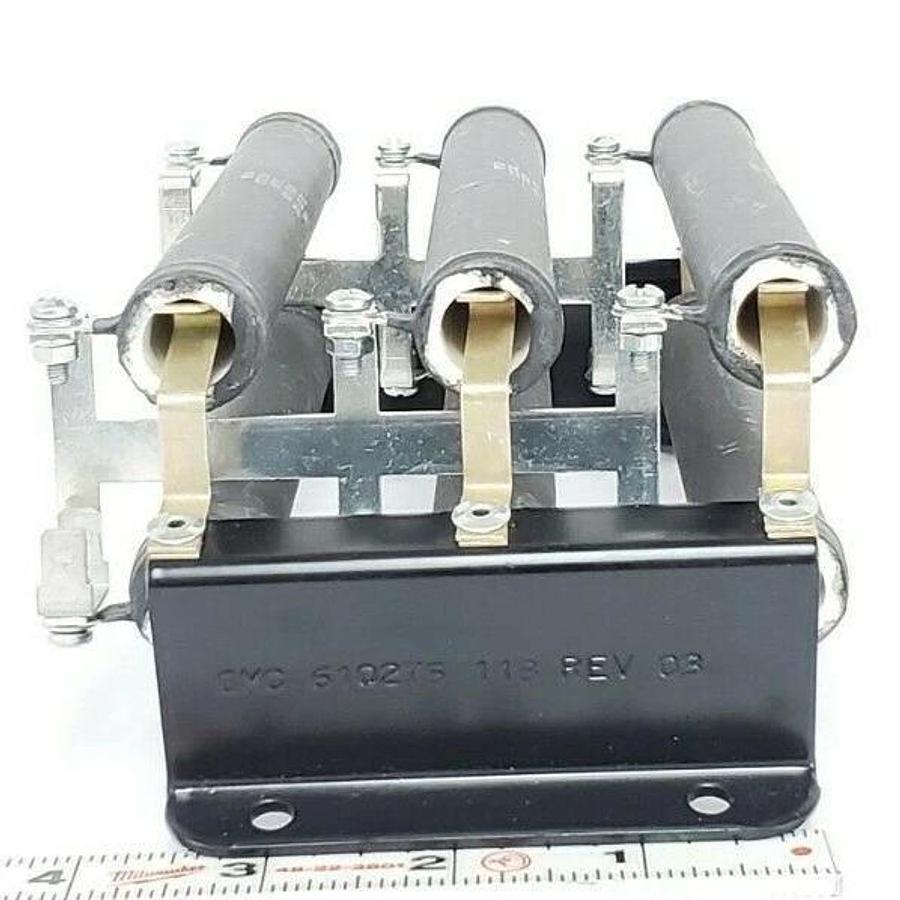 NEW RELIANCE GMC 610275 11B BUS BAR ASSY 61027535R W/ DALE HL-100-06Z RESISTORS