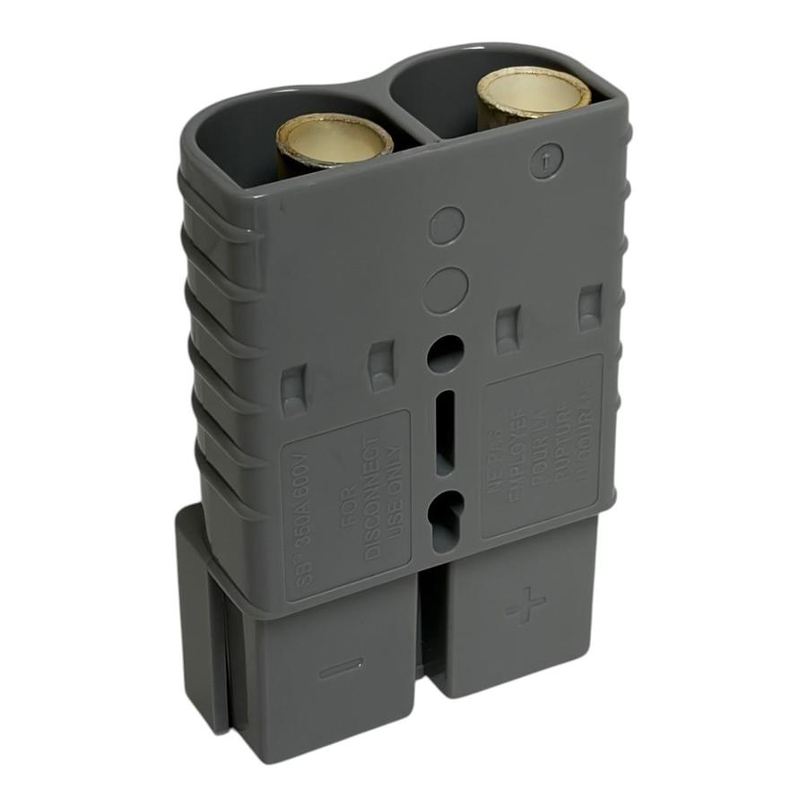 Used Anderson Power Products 6320G1G SB350 Gray Connector 2/0 Ga , 6320G1 , 3BY26 New