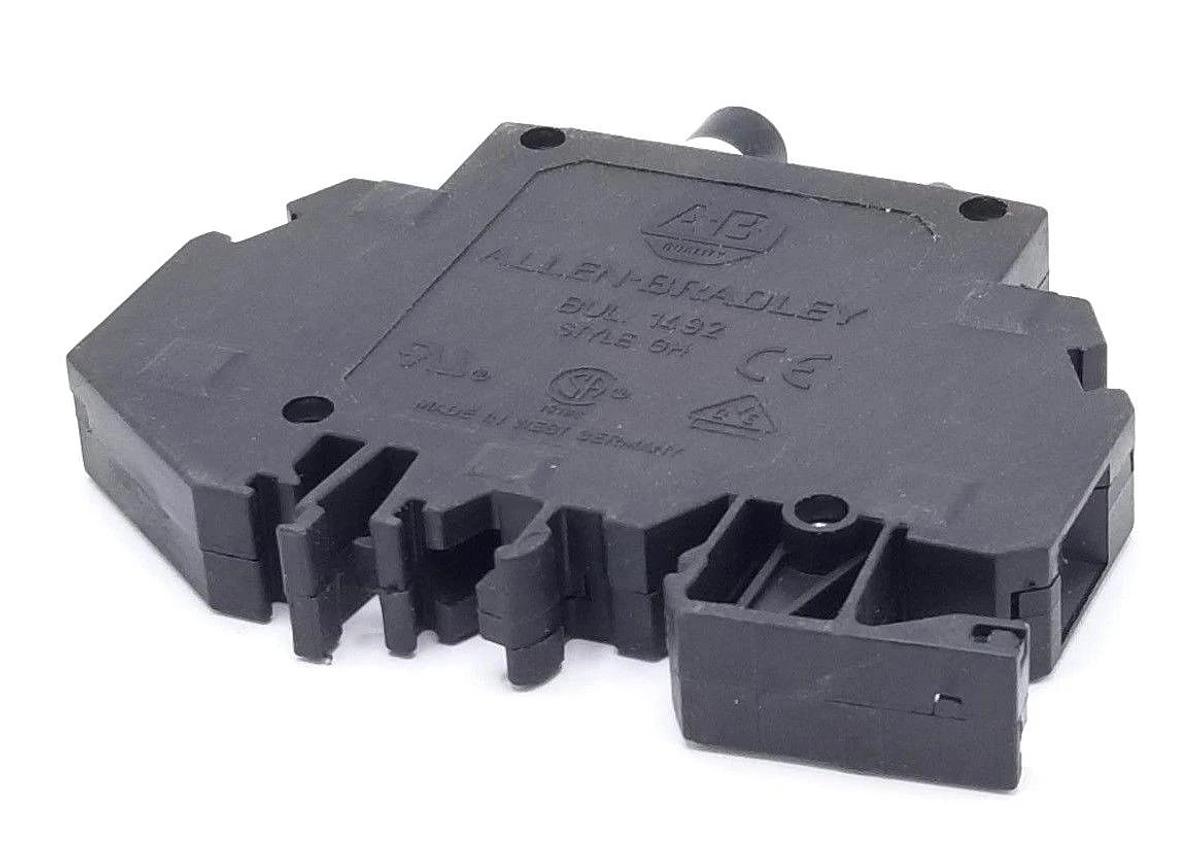 Used ALLEN BRADLEY 1492-GH008 MINIATURE CIRCUIT BREAKER SER. B, 1492GH008