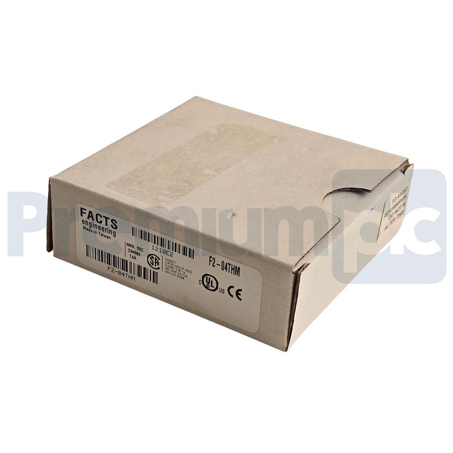 Used FACTS ENGINEERING F2-04THM DirectLOGIC DL205 4-CH TEMPERATURE INPUT MODULE NSMP