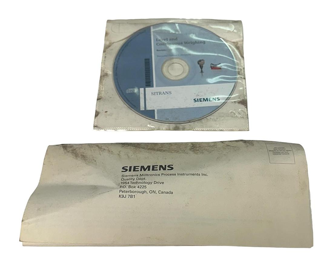 Used SIEMENS MILLTRONICS 7ML11270BA50 ECHOMAX XPS-40 TRANSDUCER 7ML1127 NSMP