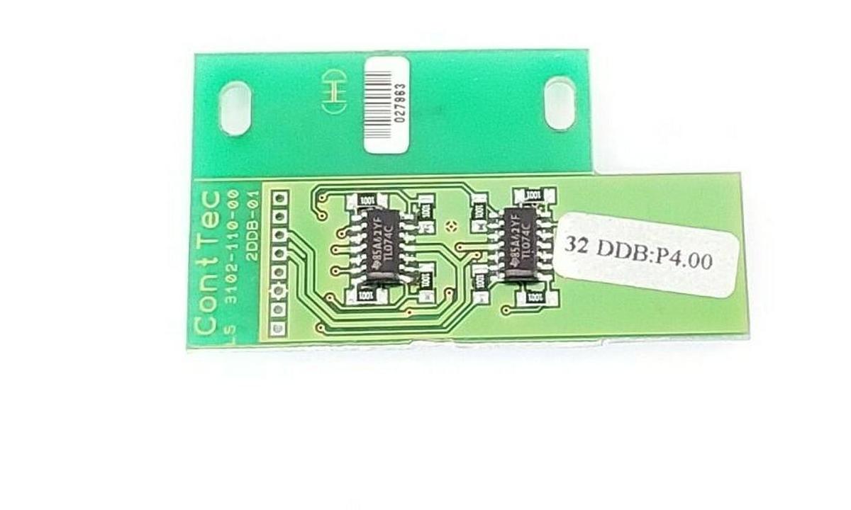 Used NEW CONTTEC 3102-110-00 TILT RECEIVER BOARD 2DDB-01