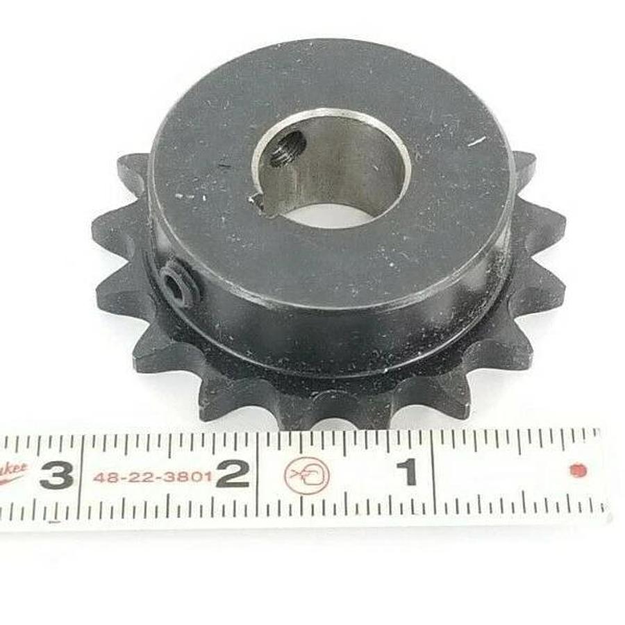 Used NIB BROWNING H4017X7/8 FINISHED BORE SPROCKET W/ HARDENED TEETH