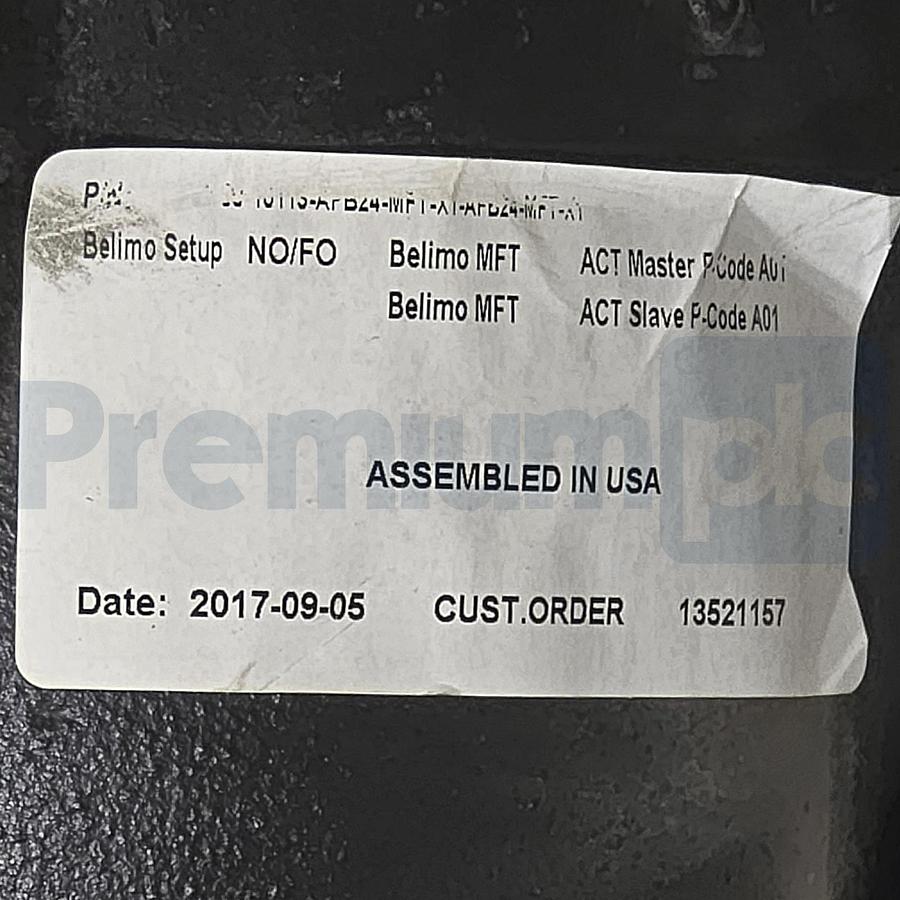 Used Belimo G7100-10113 4" DN100 3-Way Flanged Globe Valve NO/FO w/Actuator Stack NEW