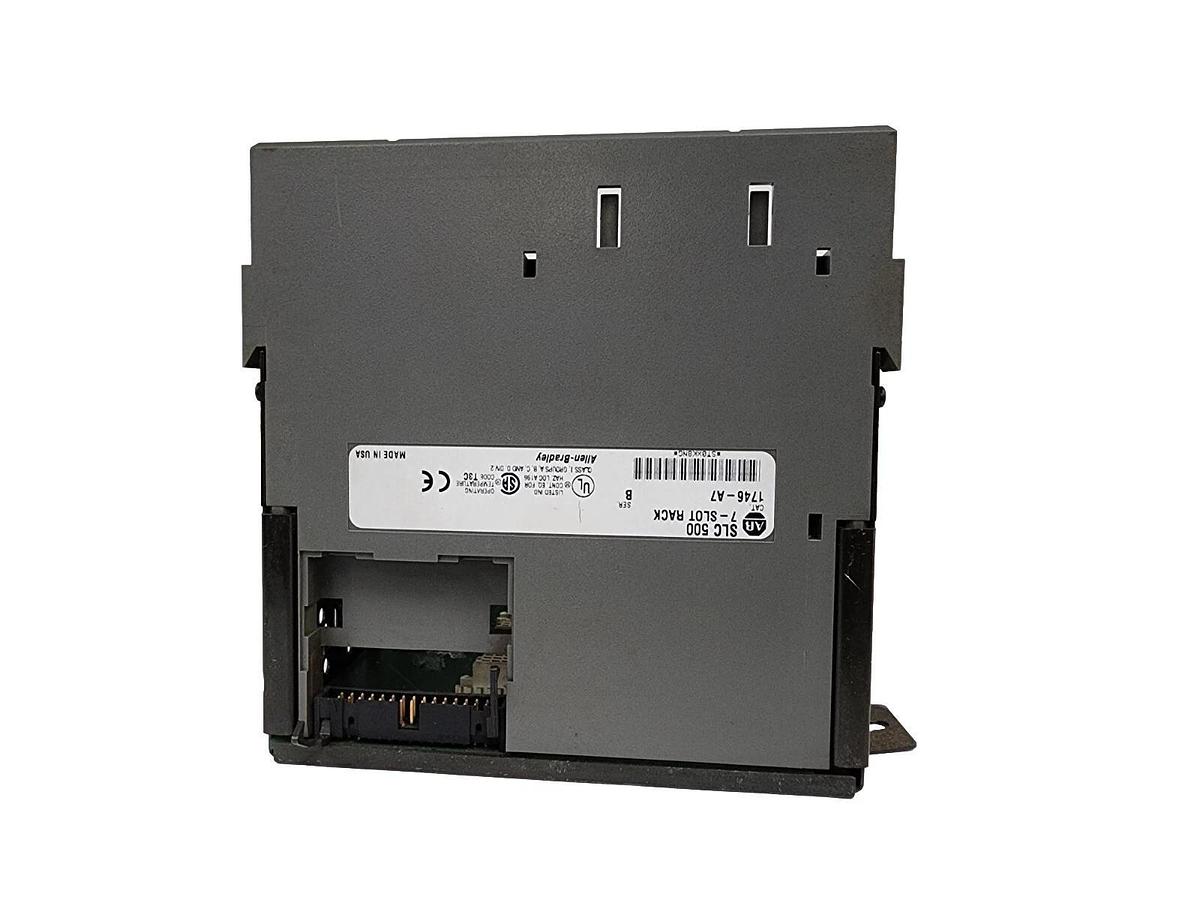 Used ALLEN BRADLEY 1746-A7 SER. B 7-SLOT RACK 1746A7
