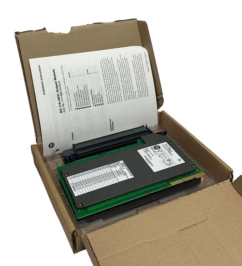 ALLEN BRADLEY 1771-OBD /C PLC-5 DIGITAL OUTPUT MODULE 16-PT 1771OBD NSMP *