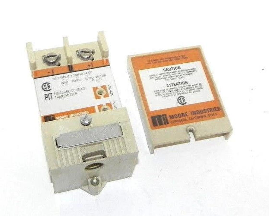 Used MOORE INDUSTRIES PRESSURE/CURRENT TRANSMITTER, LWLC-6132-W511