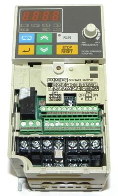 Used OMRON 3G3MV-A2001 INVERTER 3G3MVA2001