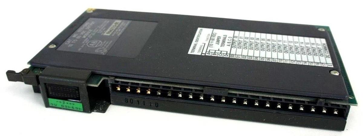 Used ALLEN BRADLEY 1771-OBD OUTPUT MODULE 10-60VDC P/N 966215-01 1771OBD