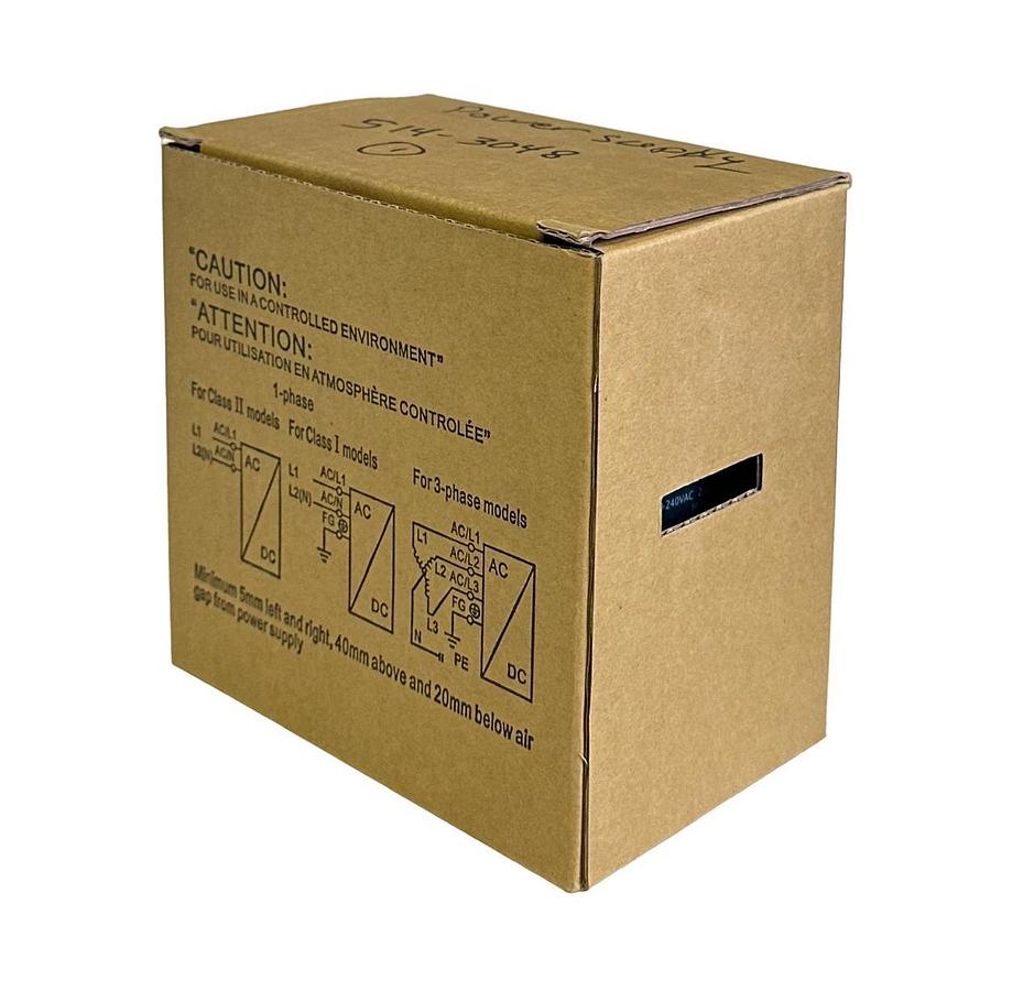 NEW MEAN WELL SDR-240-24 / SDR24024 POWER SUPPLY 100-240Vac 2.6A 50/60Hz