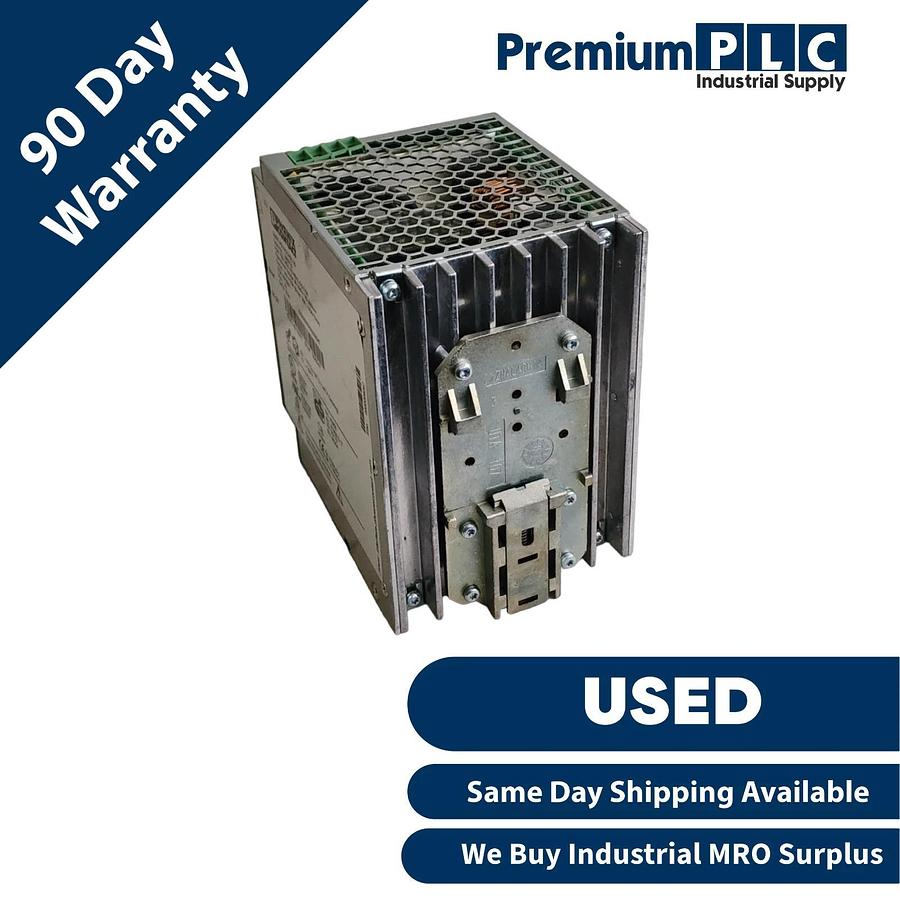 Used USED PHOENIX CONTACT QUINT-PS/1AC/24DC/20 POWER SUPPLY UNIT 24VDC/20A 2866776