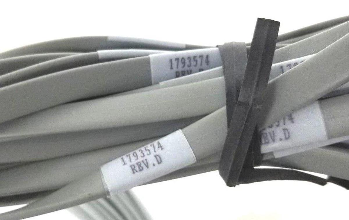 LOT OF 20 GENERIC 1793574 REV. D DB9 TO RJ45 CABLE ASSEMBLIES
