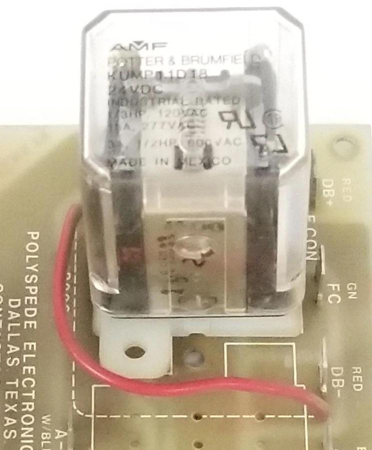 Used POLYSPEDE E1533-01 CONTACTOR BOARD E153301, E1533