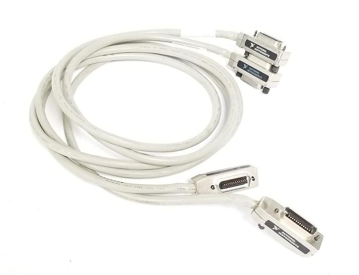Used NATIONAL INSTRUMENTS 763507-02 & 763061-02 COMMUNICATION CABLES