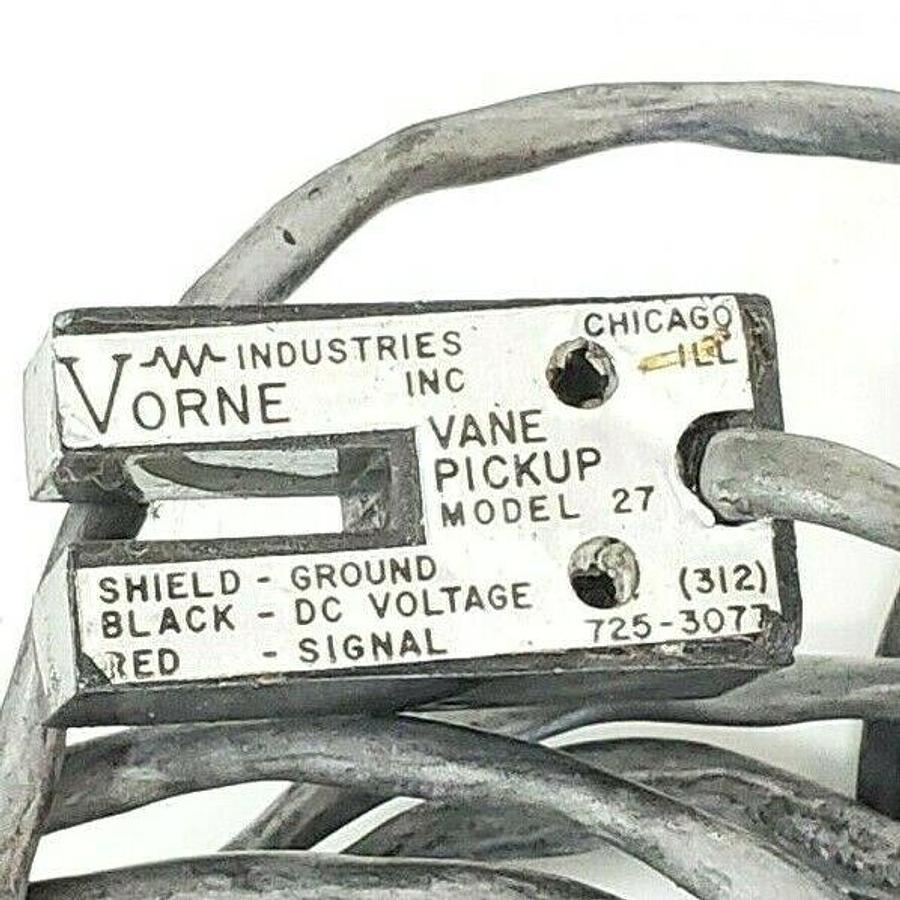 Used LOT OF 11 VORNE INDUSTRIES MODEL: 27 VANE PICKUP SENSORS