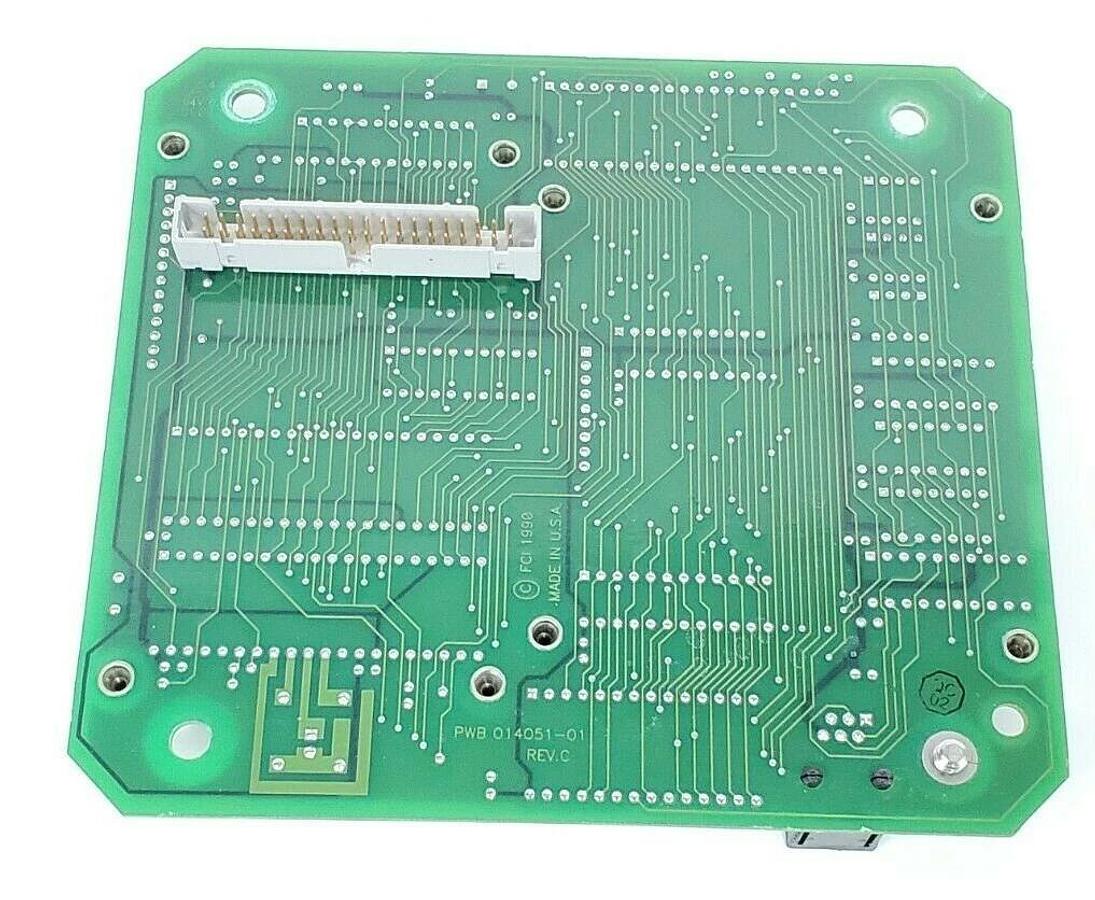 Used FLUID COMPONENTS 014052-01 CONTROL BOARD INTERFACE PWB 014051-01 REV. C
